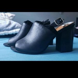 14 and Union Mule Heels